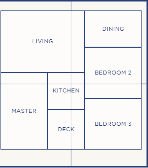3 Bedroom Residence floor plan